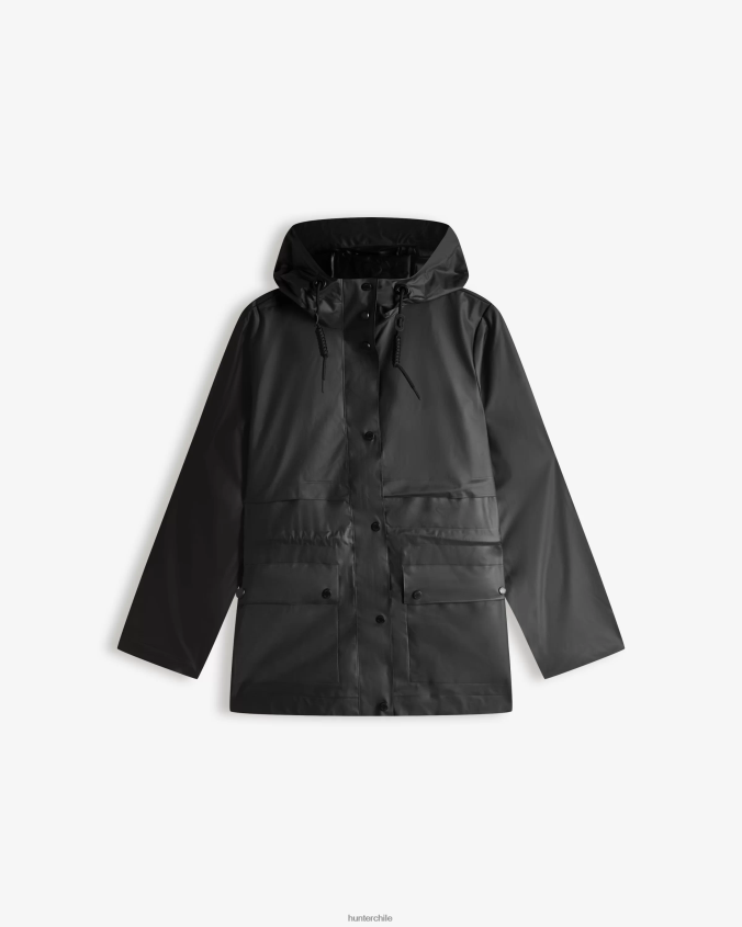 play chaqueta impermeable de vinilo transparente JV4X48353 Hunter mujer