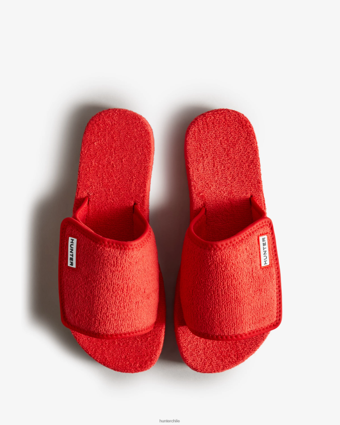 tobogán ajustable con plataforma de playa de toalla de felpa JV4X48326 Hunter mujer