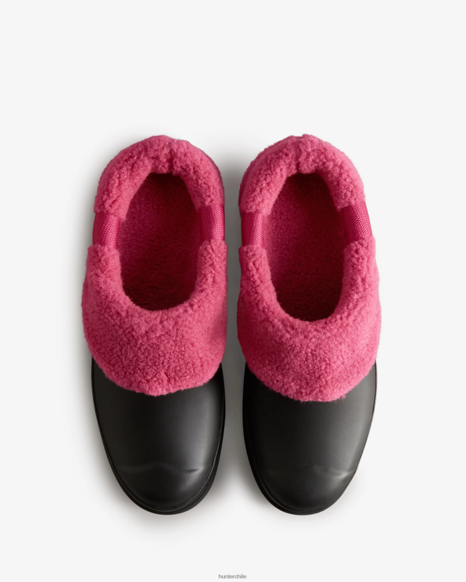 jugar zuecos aislados de piel de oveja vegana JV4X48259 Hunter mujer