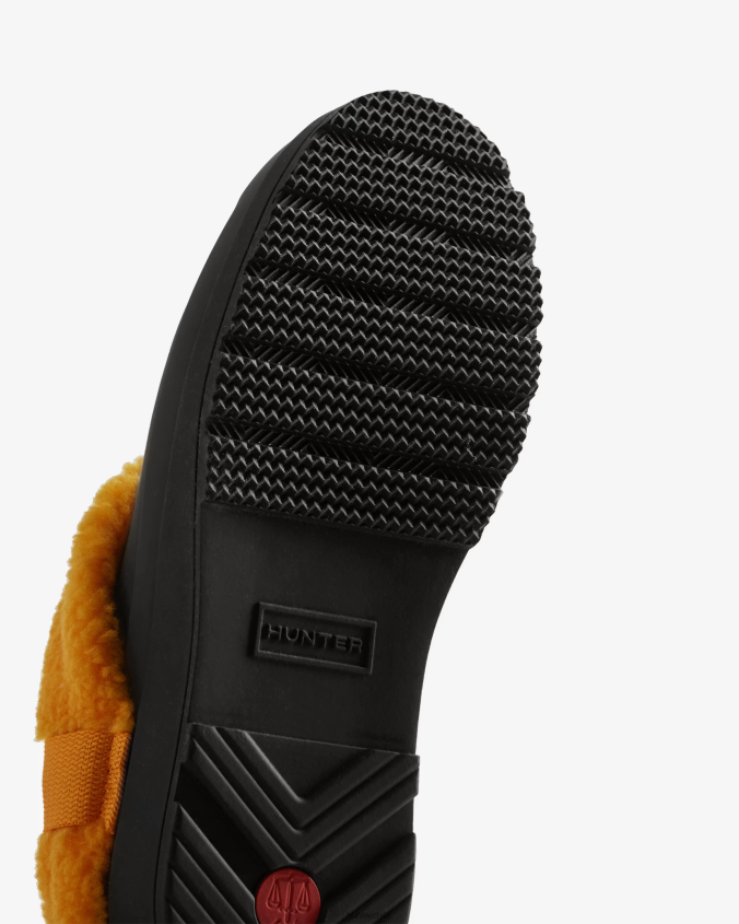 jugar zuecos aislados de piel de oveja vegana JV4X48328 Hunter mujer